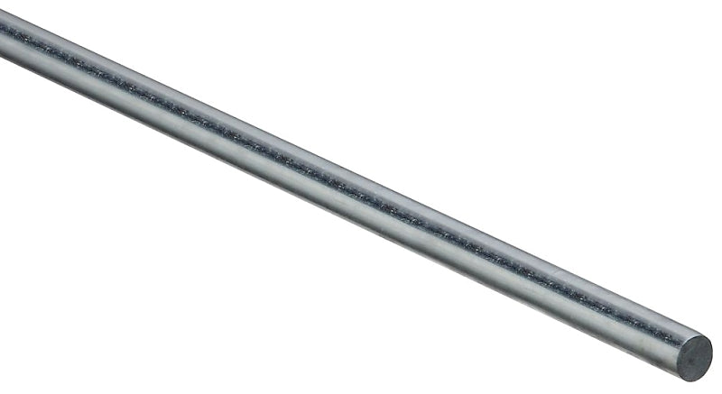 Stanley Hardware 4005BC Series N179-796 Rod, 7/16 in Dia, 36 in L, Steel, Zinc