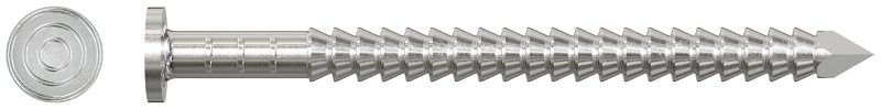 Simpson Strong-Tie T3KR51 Premium Siding Nail, 3d, 1-1/4 in L, Stainless Steel, Full Round Head, Annular Ring Shank