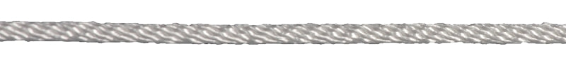 60363 ROPE NYL SOL WH3/16X1200