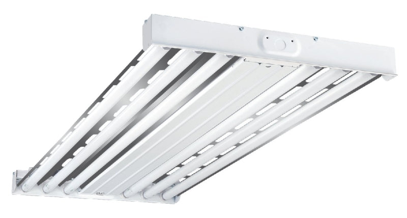 Metalux HBL Series HBL454T5HO-LP41 High-Bay Light, 0.77 A at 277 V, 120/277 V, 216 W, 4-Lamp, Fluorescent Lamp