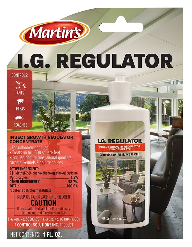 Martin's 82005201 Insect Growth Regulator, Liquid, 1 oz Bottle