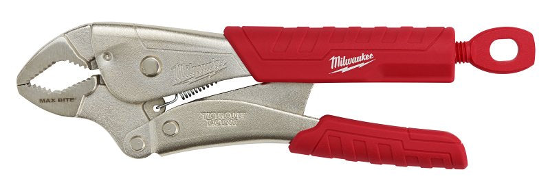 Milwaukee 48-22-3710 Locking Plier, 10 in OAL, 1-7/8 in Jaw Opening, Ergonomic Handle, 19/32 in W Jaw, 1-13/64 in L Jaw