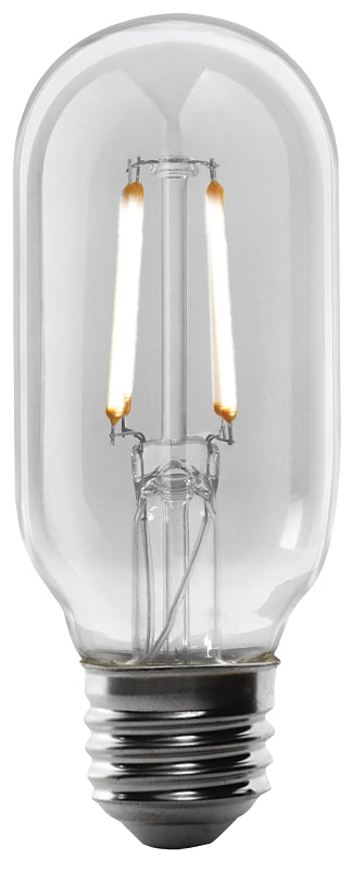 Feit Electric T14/CL/VG/LED LED Bulb, Decorative, T14 Lamp, 40 W Equivalent, E26 Lamp Base, Dimmable, Clear