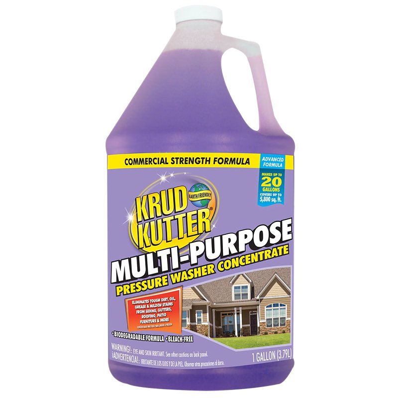 Krud Kutter Advanced Formula 385462 Multi-Purpose Pressure Washer Concentrate, Liquid, 1 gal Bottle