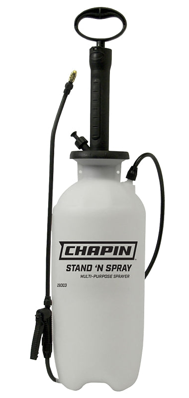 CHAPIN Stand 'N Spray 29003 Sprayer, 3 gal Tank, Poly Tank, 34 in L Hose