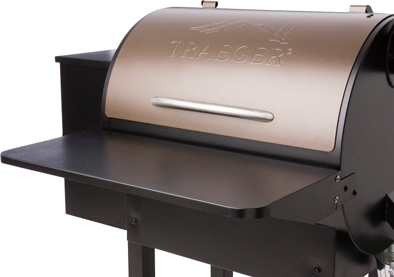 Traeger BAC362 Front Shelf, Folding, Steel, Powder-Coated, For: 22 Series Models