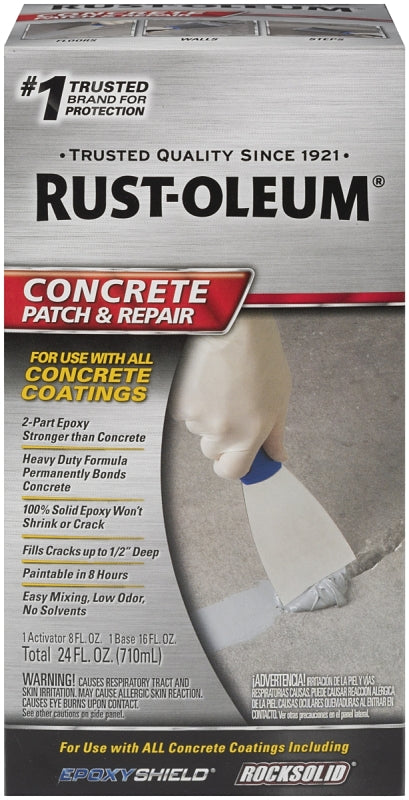 Rust-Oleum 301012 Patch and Repair Kit, Gray, 24 oz, Box