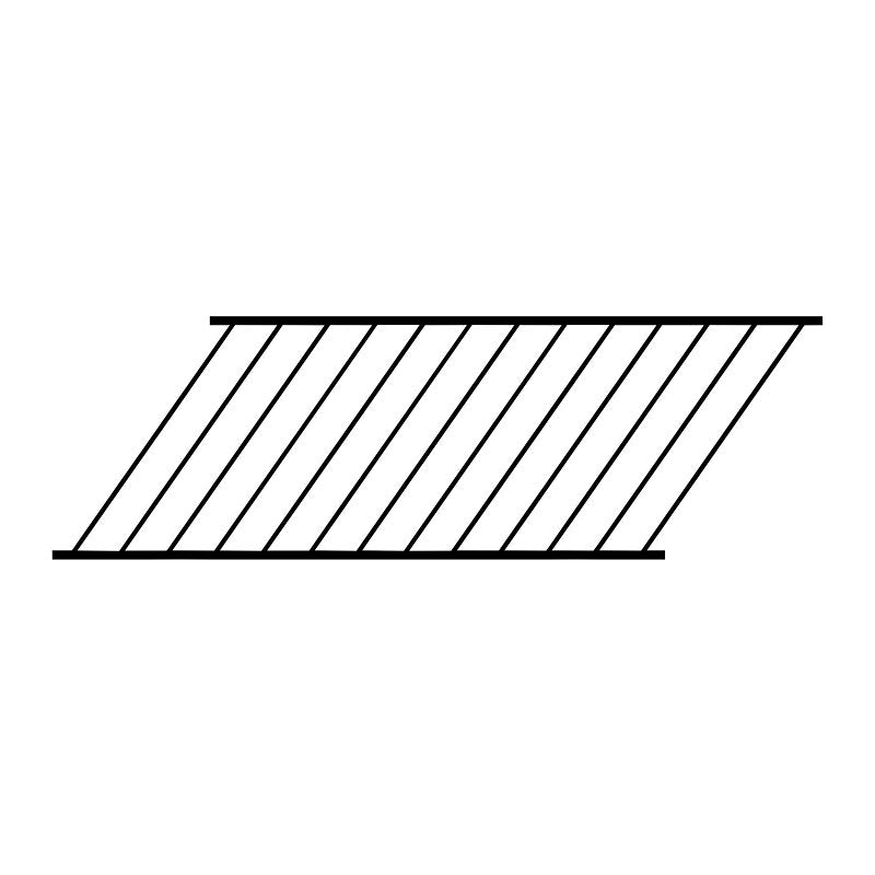 DSR3470-STB STAIR RAILING 72IN
