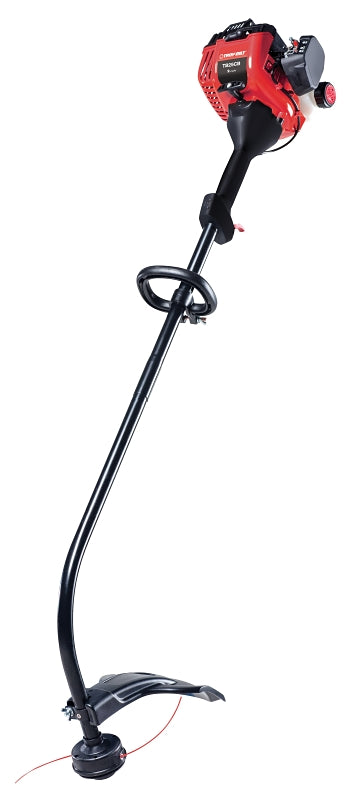 Troy-Bilt 41AD25CB966 String Trimmer, Gasoline, 25 cc Engine Displacement, 2-Cycle Engine, 0.095 in Dia Line