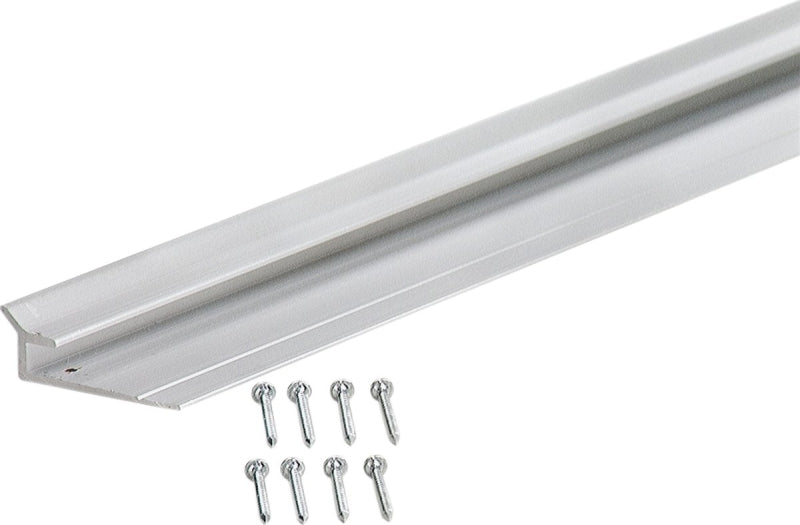 M-D 70318 Cove Moulding with Nail, Aluminum, Silver