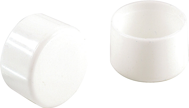 9107 WHITE PLASTIC TIP 3/4IN