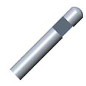 Bosch 85285 Router Bit, 1/4 in Dia Cutter, 1-1/2 in OAL, 1/4 in Dia Shank, 1-Cutter, Carbide