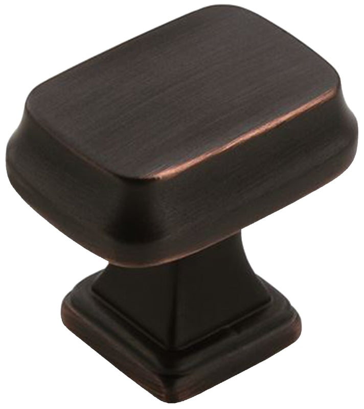 Amerock Revitalize Series BP55340ORB Cabinet Knob, 1-3/16 in Projection, Zinc, Oil Rubbed Bronze