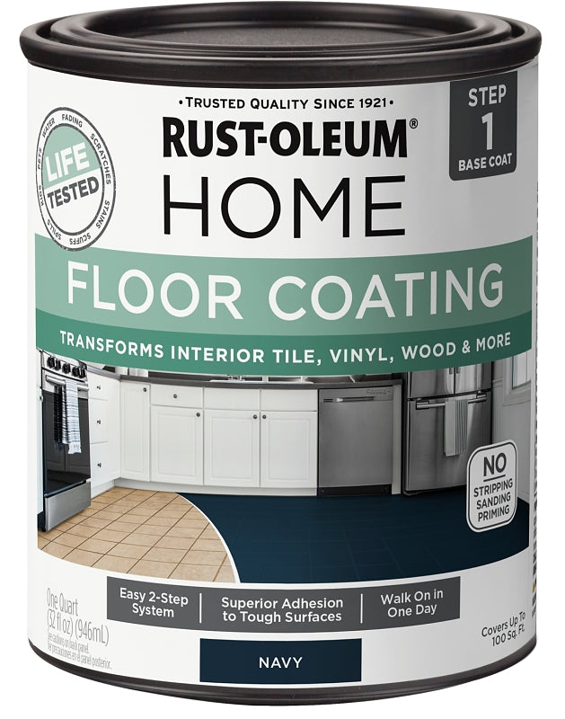 Rust-Oleum Home 365931 Premix Base Coating, Navy, 1 qt