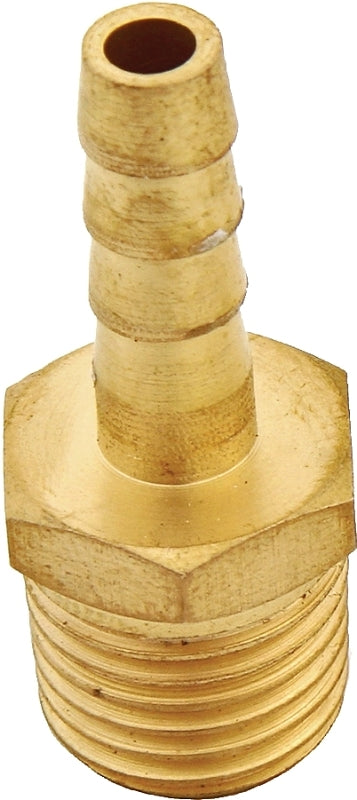 ProSource ATA-057 Hose Plug, 1/4 in, MNPT, Brass, Brass