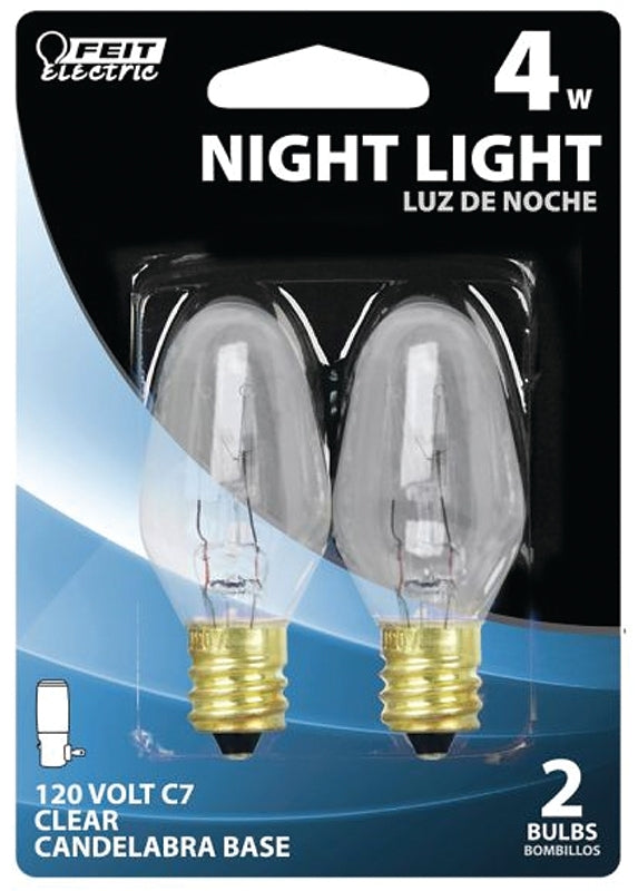 BP4C7 CNDL CLR NIGHTLT BULB 4W