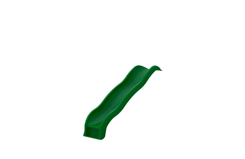 Playstar PS 8824 Scoop Wave Slide, Polyethylene, Green, For: 48 in Play Deck