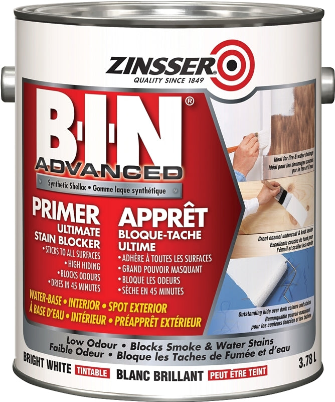 Zinsser 273873 Synthetic Primer, White, 3.78 L