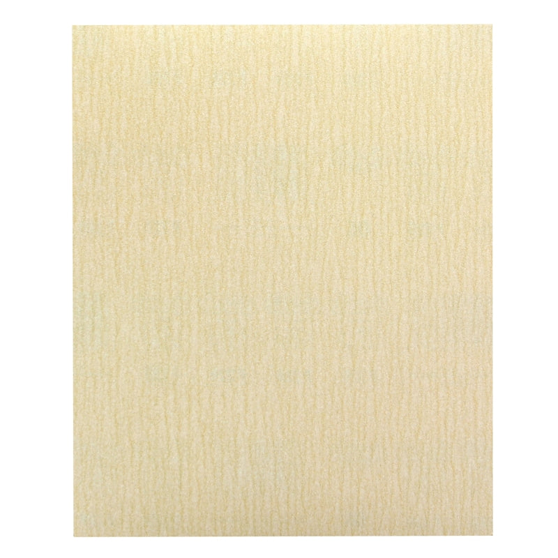 Gator 3387 Premium Sanding Sheet, 11 in L, 9 in W, 220 Grit, Aluminum Oxide Abrasive, Latex Paper Backing