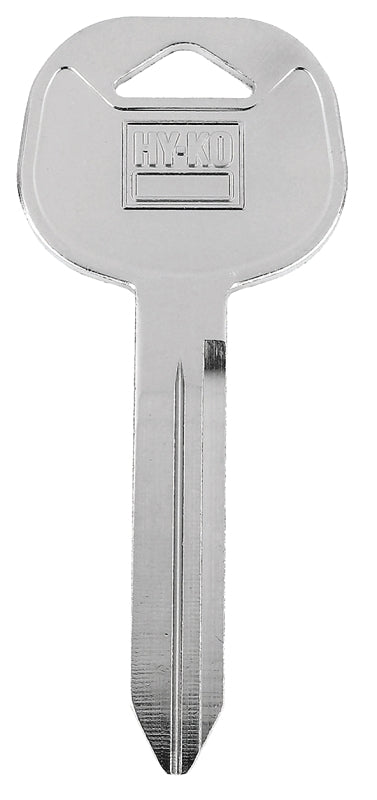 Hy-Ko 11010FTL1 Key Blank, Brass, Nickel-Plated, For: Freightliner FTL1 Locks