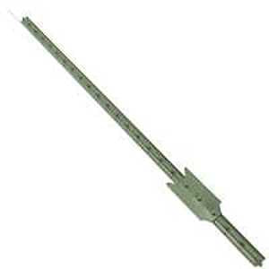 CMC TP125PGN080 T-Post, 8 ft H, Steel, Green/White