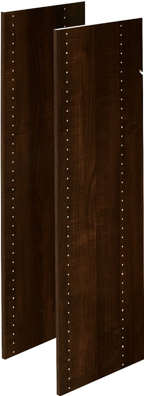 Easy Track RV1447-T Closet Panel, 48 in L, 5/8 in W, Particleboard, Classic Truffle