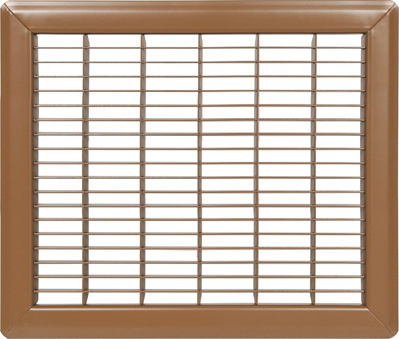 Imperial RG0690 Air Grille, 12 in L, 14 in W, Steel, Brown