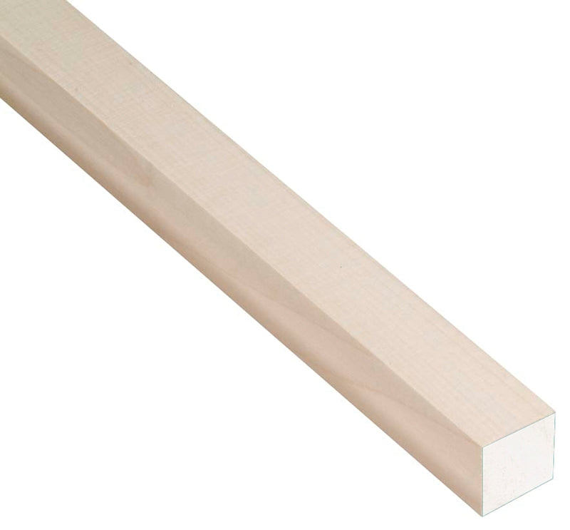 Waddell 8306UB Dowel Rod, 3/8 in Dia, 36 in L, Hardwood