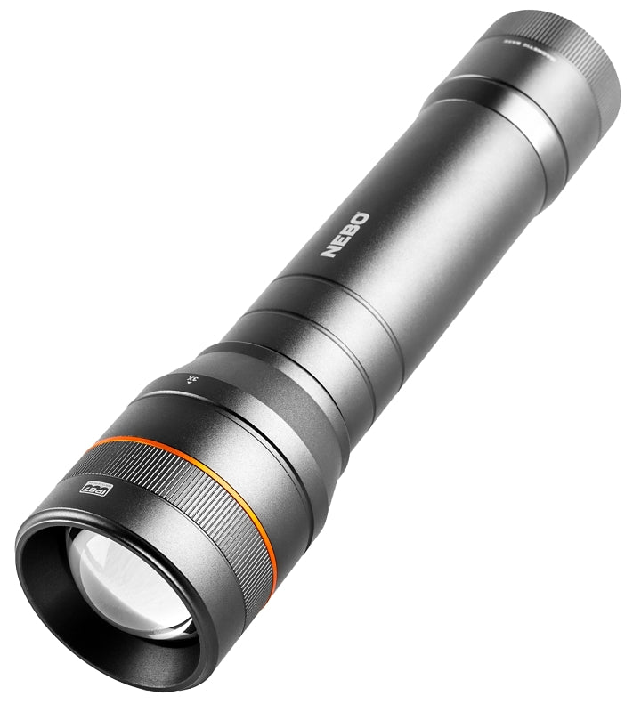 Nebo NEWTON NEB-FLT-0017 Handheld Flashlight, AA Battery, Alkaline Battery, LED Lamp, 1500 Lumens, 597 ft Beam Distance