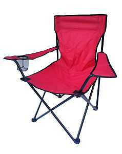 Seasonal Trends FS633 Oversize Folding Chair with Cup Holder, 19 in D, 250 lb Capacity