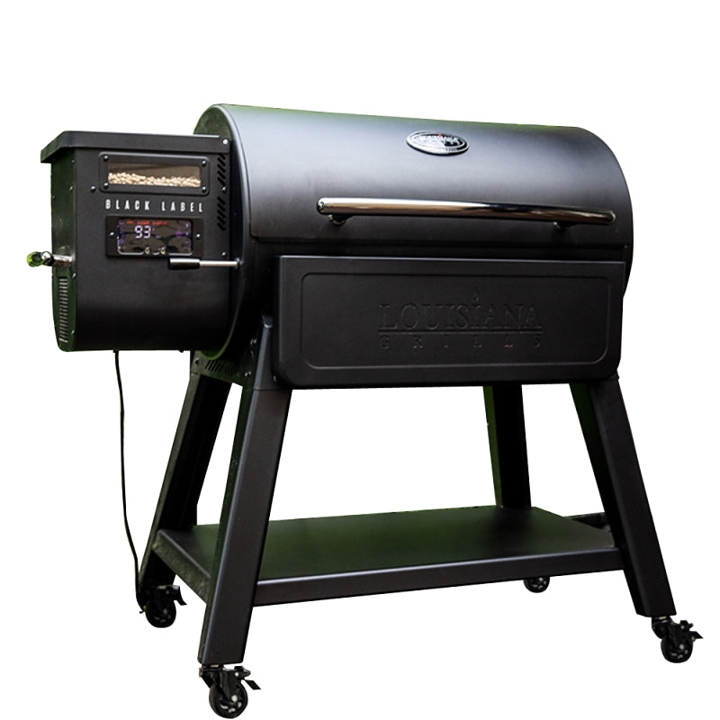 LOUISIANA GRILLS 1000 Black Label 10639 Wood Pellet Grill, 661 sq-in Primary Cooking Surface, Smoker Included: Yes