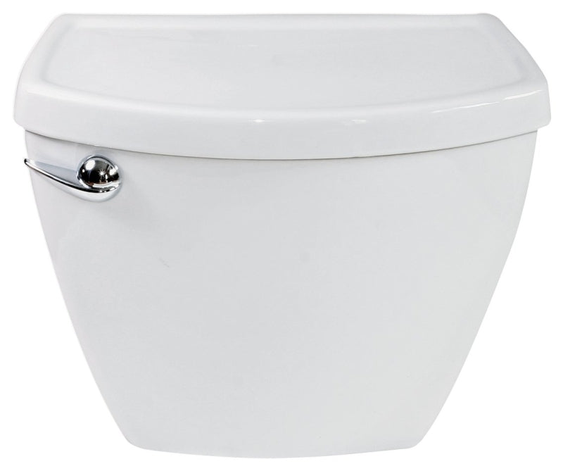 American Standard Cadet 3 Series 4021101N.020 Toilet Tank, 1.28 gpf Flush, 12 in Rough-In, Vitreous China, White