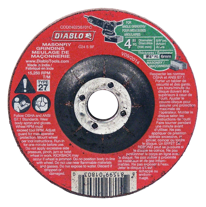 CDD040250701C WHEEL GRIND 4IN