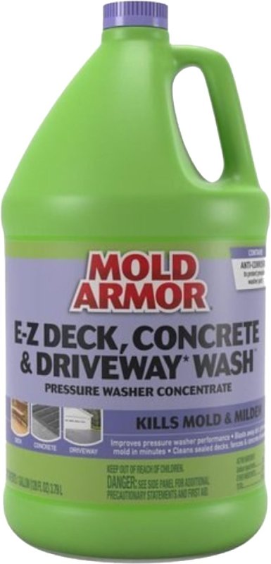 Mold Armor E-Z FG582M Pressure Washer Concentrate, Liquid, 1 gal Plastic Jug