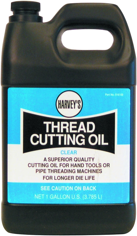 Harvey 16150 Thread Cutting Oil, 1 gal Jug, Clear