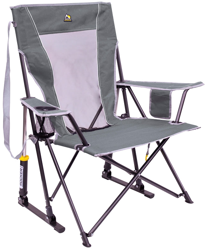 GCI Outdoor 42065 Comfort Pro Rocker Chair, 35.6 in OAW, 25.2 in OAD, 38.8 in OAH, Aluminum/Fabric/Plastic/Steel