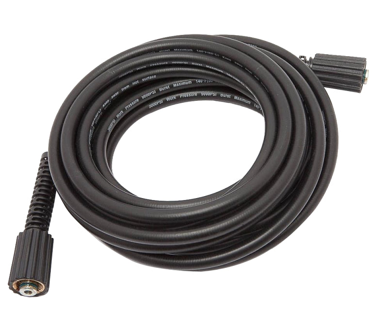 Forney 75186 High-Pressure Hose, 1/4 in, 25 ft L, Rubber