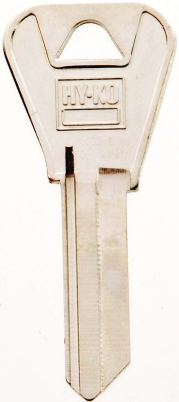 Hy-Ko 11010WR3 Key Blank, Brass, Nickel, For: Weiser Cabinet, House Locks and Padlocks