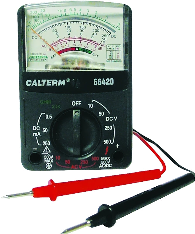 66420 ANALOG 12RGE MULTIMETER