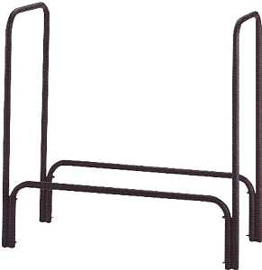 BLACK LOG RACK 48X14X48