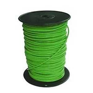 Southwire 10GRN-SOLX500 Building Wire, 10 AWG Wire, 1 -Conductor, 500 ft L, Copper Conductor, Nylon Sheath