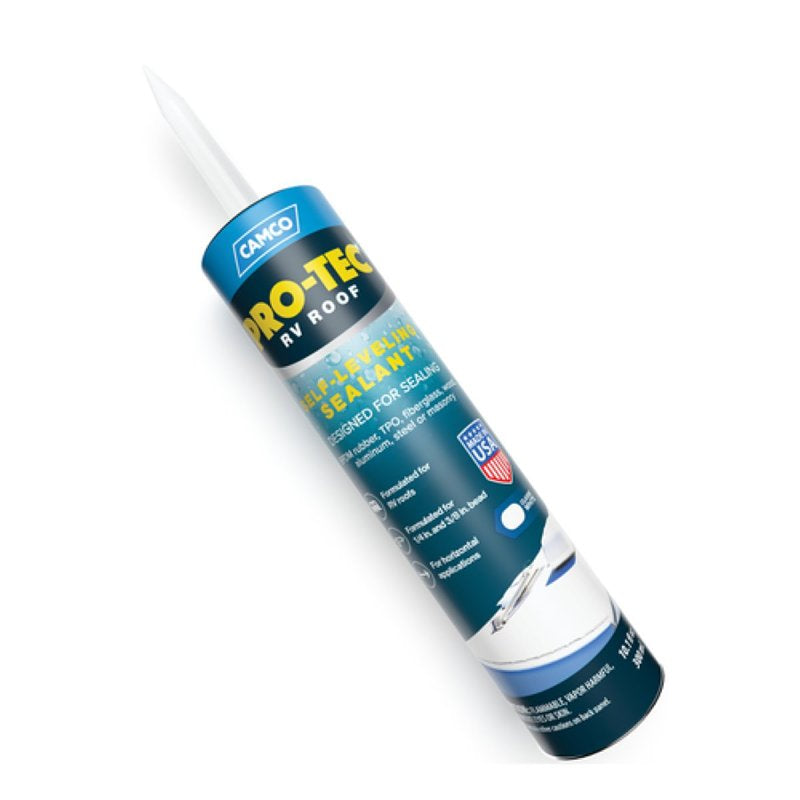 Camco USA 41464 Roof Sealant, 10.1 fl-oz, Paste, Petroleum, White