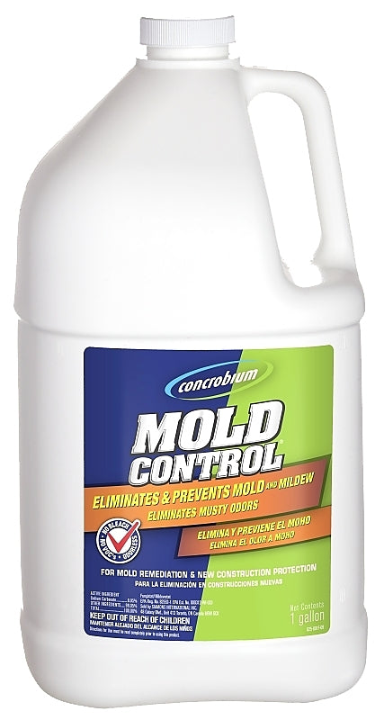 Concrobium 025-001 Mold Control, 1 gal, Liquid, Odorless, Clear