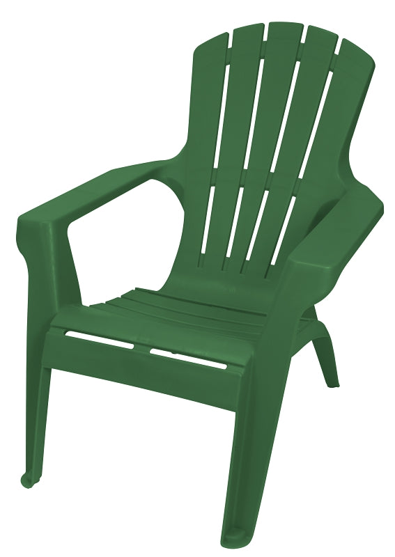 Gracious Living Adirondack II 11168-26ADI Adirondack Chair, 29-3/4 in W, 35-1/4 in D, 33-1/2 in H, Resin Seat