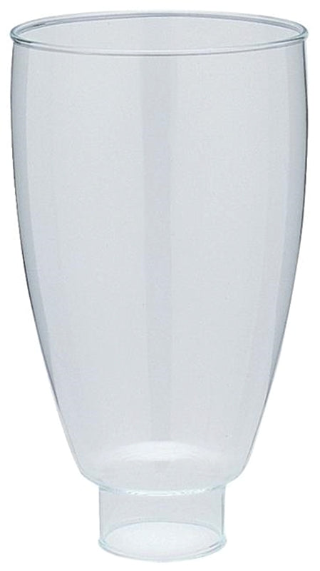 Westinghouse 8516200 Light Shade, 3-3/4 in Dia, Hurricane, Glass, Clear