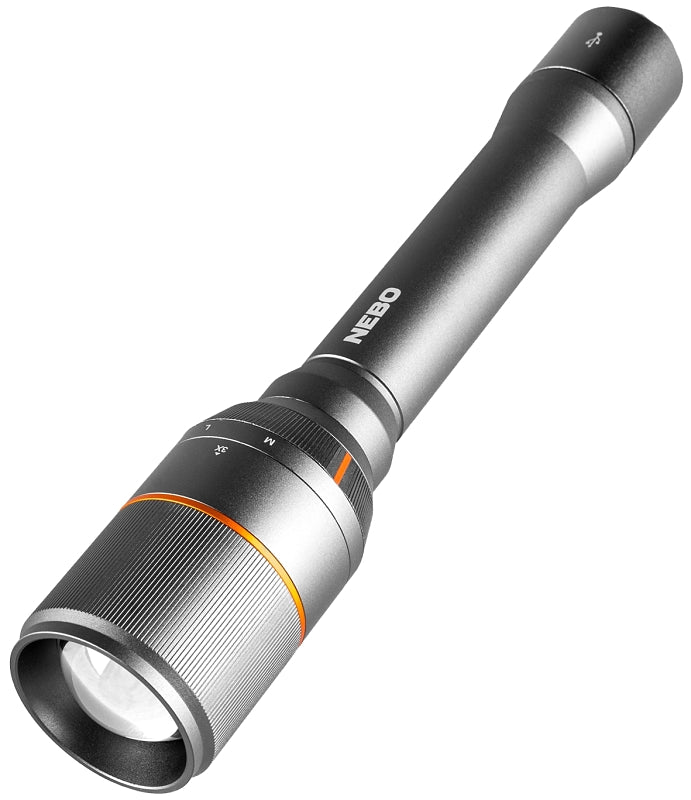 Nebo DAVINCI NEB-FLT-0022 Handheld Flashlight, 4500 mAh, Lithium-Ion Battery, LED Lamp, 5000 Lumens, 2 hr Run Time