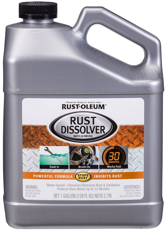 Rust-Oleum 286746 Rust Dissolver, Liquid, Solvent-Like, 1 gal