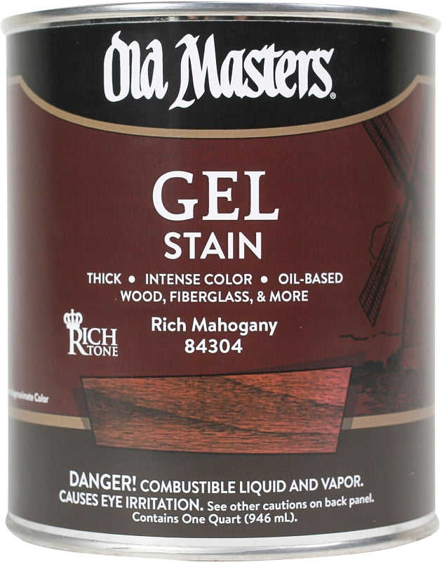 84304 GEL STAIN RICH MAHOGANY