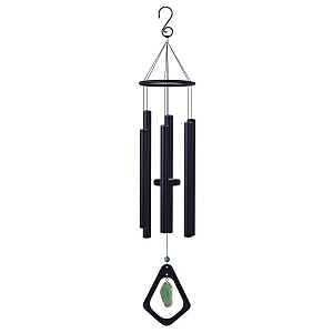 Sunset Vista Designs 93263 Wind Chime, Green Agate