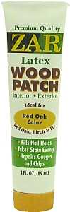 ZAR 31041 Wood Patch, Paste, Amine, Red Oak, 3 oz Tube